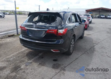 2014 Acura Mdx Technology Package from USA, damaged, VIN 5FRYD3H4XEB013474